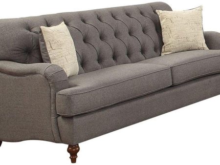 Acme Furniture Alianza Sofa in Dark Gray 53690 Hot on Sale