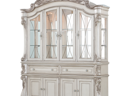 Gorsedd Antique White Hutch & Buffet Hot on Sale