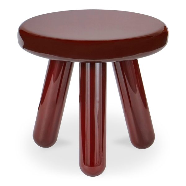 Joy - Accent Table - Dark Red Online now