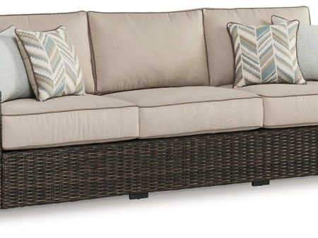 Coastline Bay Outdoor Sofa with Cushion For Cheap