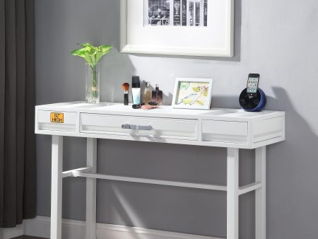 Cargo White Vanity Desk For Discount