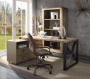 Jennavieve Gold Aluminum Desk Hot on Sale