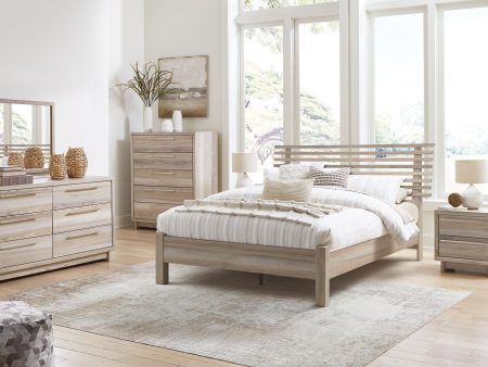 Hasbrick - Slat Panel Bedroom Set For Cheap