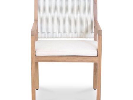 Luce - Outdoor Dining Chair - Natural For Cheap