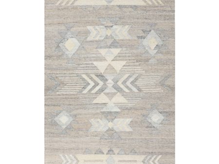 Mirage - 1  x 1  Indoor Outdoor Caravan Rug - Gray Multi For Cheap