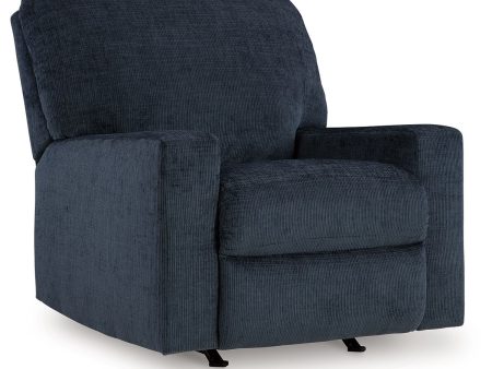 Aviemore - Ink - Rocker Recliner - Fabric For Sale