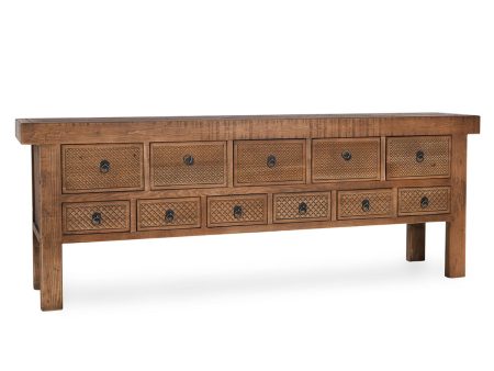 Lahey - 11 Drawer Console Table Online Hot Sale