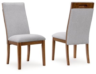 Lyncott - Beige   Brown - Dining Upholstered Side Chair (Set of 2) For Discount