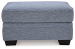 Carissa Manor - Denim - Ottoman Online