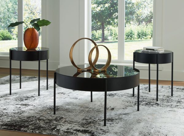 Ardoline - Black - Occasional Table Set (Set of 3) Supply