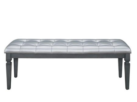 Allura Bed Bench in Gray 1916GY-FBH Supply