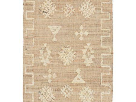 Comporta - 1  x 1  Raposa Rug - Natural Ivory For Discount