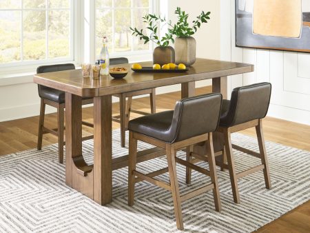 Cabalynn -  Rectangular Dining Room Counter Table Set Online