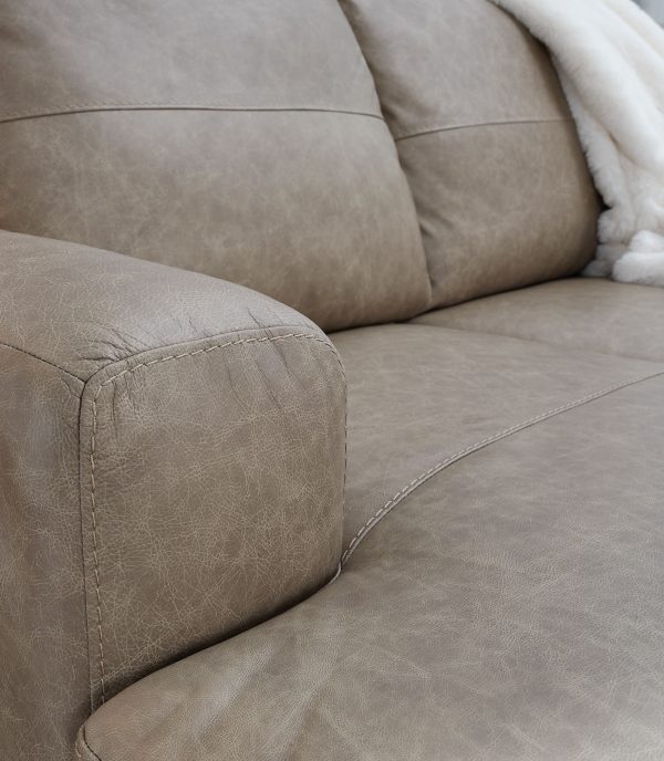 Amuleto - Desert - 2-Piece Sectional With Laf Corner Chaise - Leather Match Sale