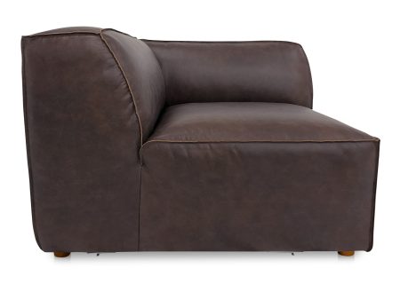 Form - Corner Chair - Espresso Brown Online now