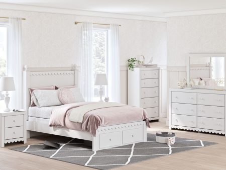 Mollviney - Storage Panel Bedroom Set Sale