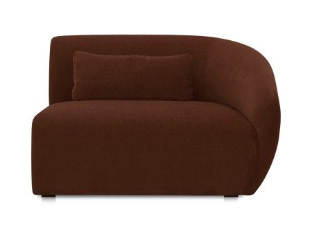 Amelia - Right Arm Facing Chair - Chestnut Cheap