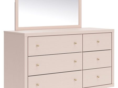 Wistenpine - Blush - Dresser And Mirror Online Sale