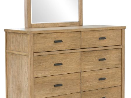 Tomtyn - Light Brown - Dresser And Mirror Online