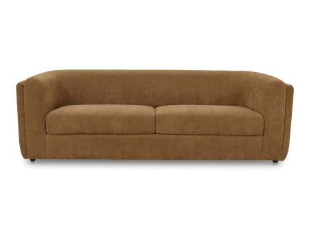 Alora - Fabric Sofa - Ochre Brown Cheap