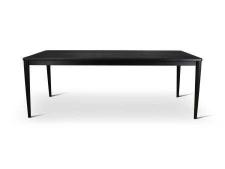 Aria - Outdoor Dining Table - Black For Sale