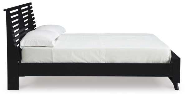 Danziar - Slat Panel Bed Discount