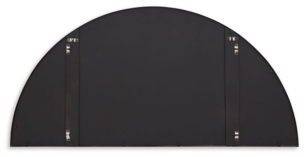 Denlow - Black - Accent Mirror Fashion