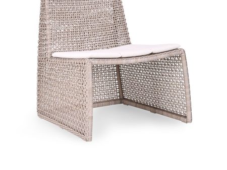 Michelle - Outdoor Accent Chair - Linen Discount