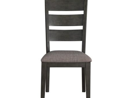 Baresford Side Chair in Gray (Set of 2) Online