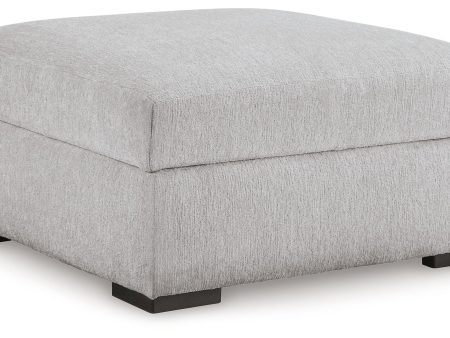 Gabyleigh - Nickel - Ottoman With Storage Hot on Sale