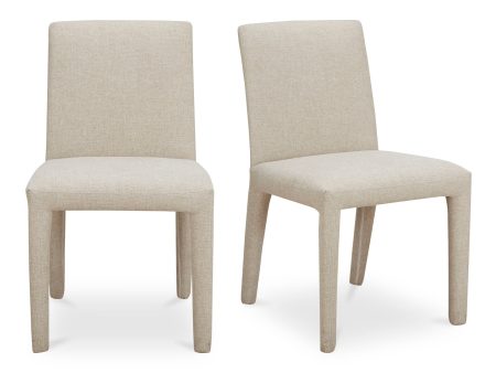 Monte - Dining Chair (Set of 2) - Beige Fashion