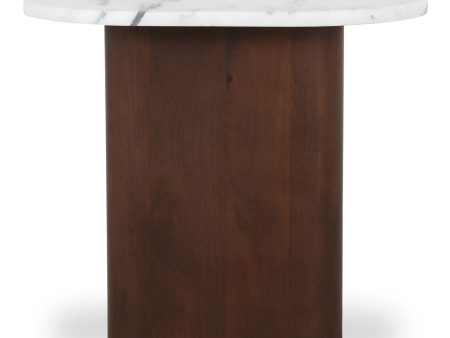 Dash - Accent Table - White Calacatta Marble Fashion