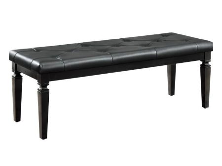 Allura Bed Bench in Black 1916BK-FBH For Cheap