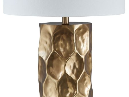 Marshawn - Gold Finish - Metal Table Lamp Discount