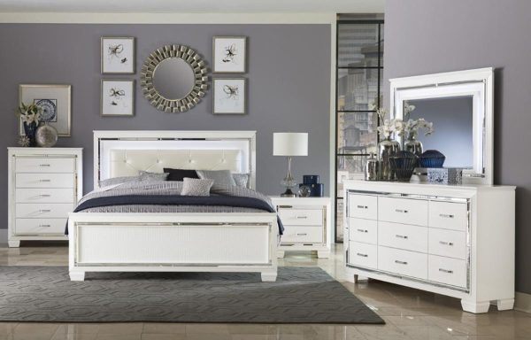 Allura Dresser in White 1916W-5 Fashion