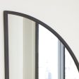 Denlow - Black - Accent Mirror Fashion