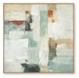 Ikemans - Green   Tan   Rust - Wall Art Online now