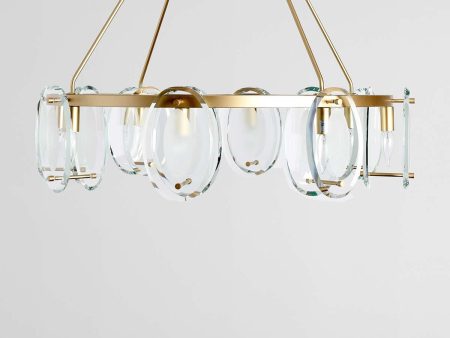 Gina - Chandelier - Gold Discount