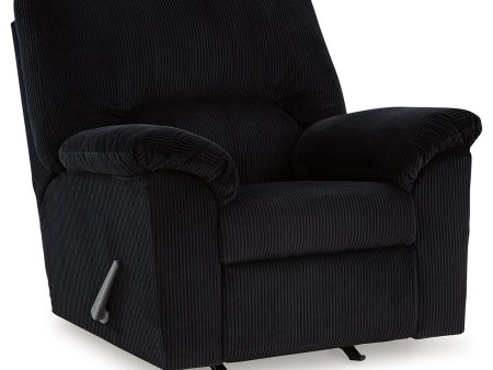 Simplejoy - Onyx - Rocker Recliner - Fabric For Sale