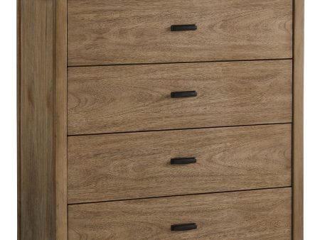 Tomtyn - Light Brown - Five Drawer Chest Online now