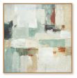 Ikemans - Green   Tan   Rust - Wall Art Online now