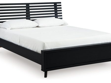 Danziar - Slat Panel Bed Discount