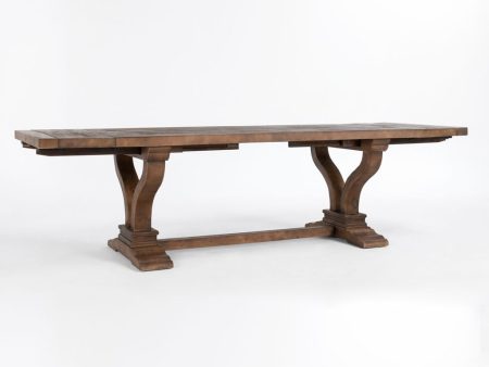 Alexander - Extension Dining Table - Brown Online now