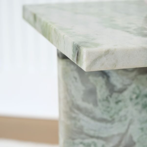 Deaconwell - White   Green - Accent Table Cheap