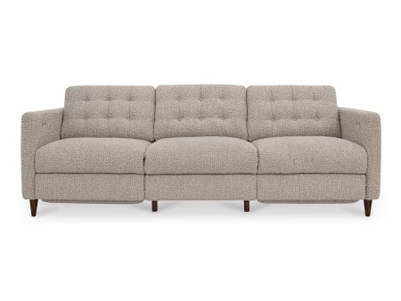 Bridgers - Power Recliner Sofa - Warm Grey Cheap