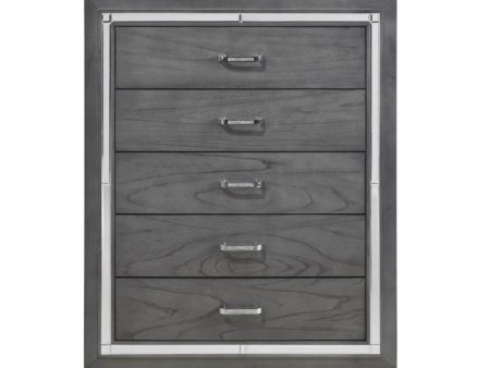 Allura Chest in Gray 1916GY-9 Online Sale