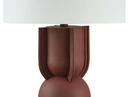 Rowandale - Brick Red - Metal Table Lamp Sale