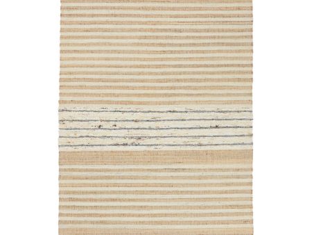 Comporta - 1  x 1  Pego Stripe Rug - Natural Multi Online