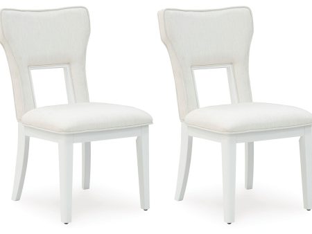 Chalanna - White - Dining Upholstered Side Chair (Set of 2) Online Hot Sale