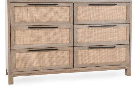 Jensen - 6 Drawer Dresser - Taupe For Sale